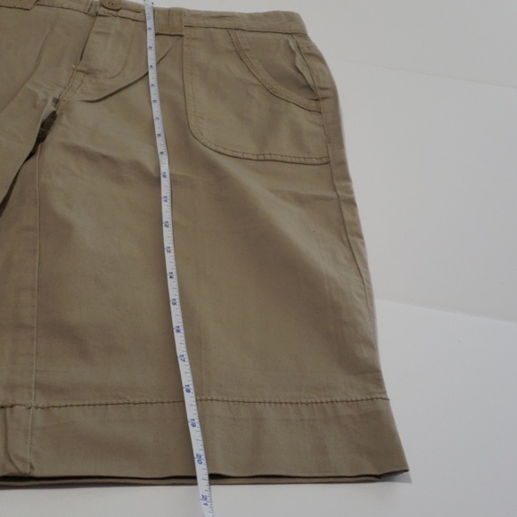 Vintage Calvin Klein Jean's Khaki Shorts Sz 4 NWT - Picture 3 of 8